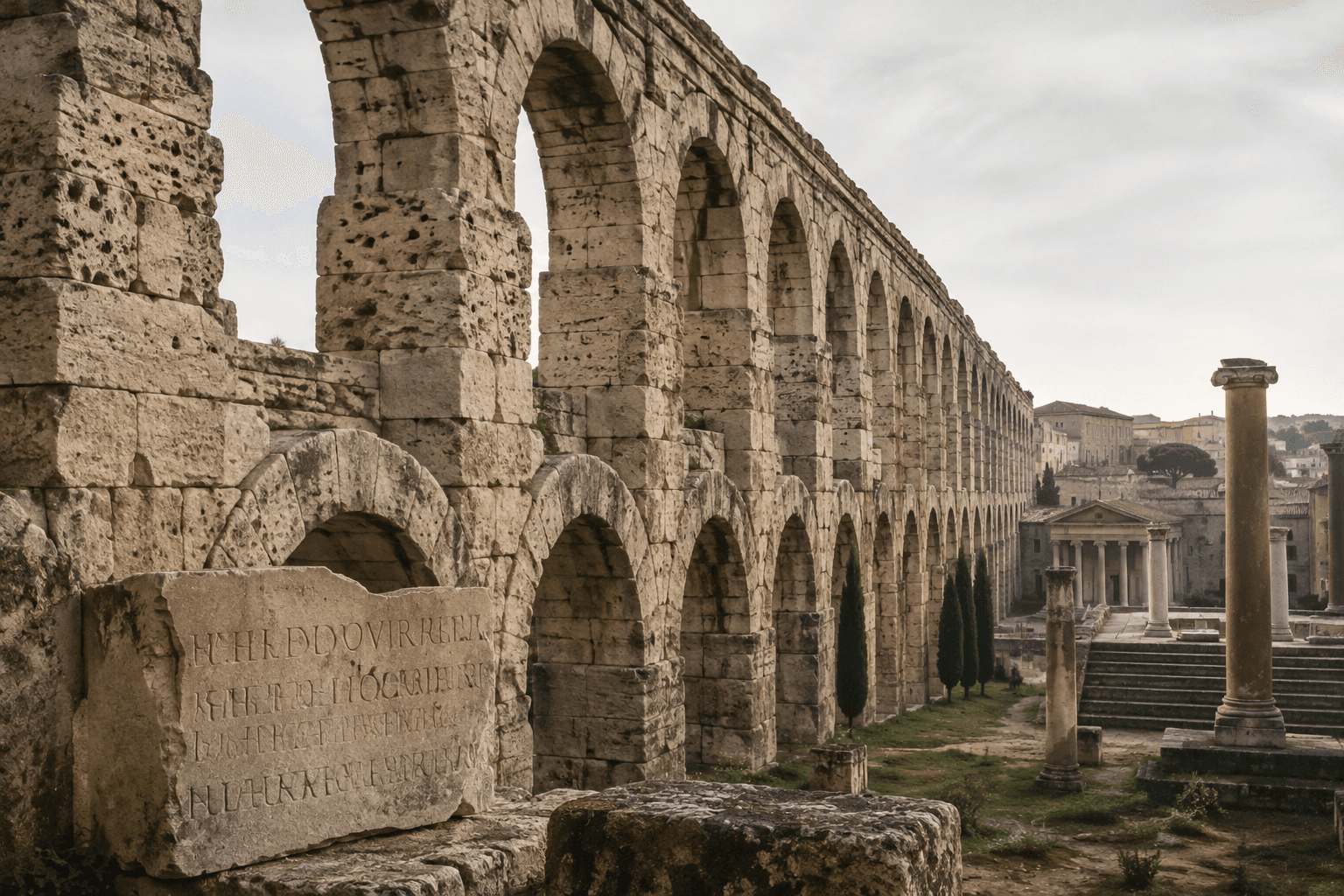 Ancient Roman arches and legal authority